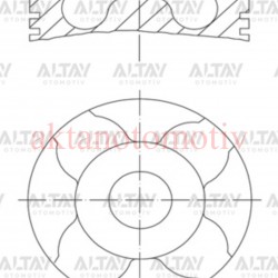 MOTOR KİTİ 307 / 308 / 407 / TEPE 1.6 HDI DW6 (0400600 + 039WV42) 75.00 MM (STD) MOTOR KİTİ 307 / 308 / 407 / TEPE 1.6 HDI DW6 (0400600 + 039WV42) 75.00 MM (STD)